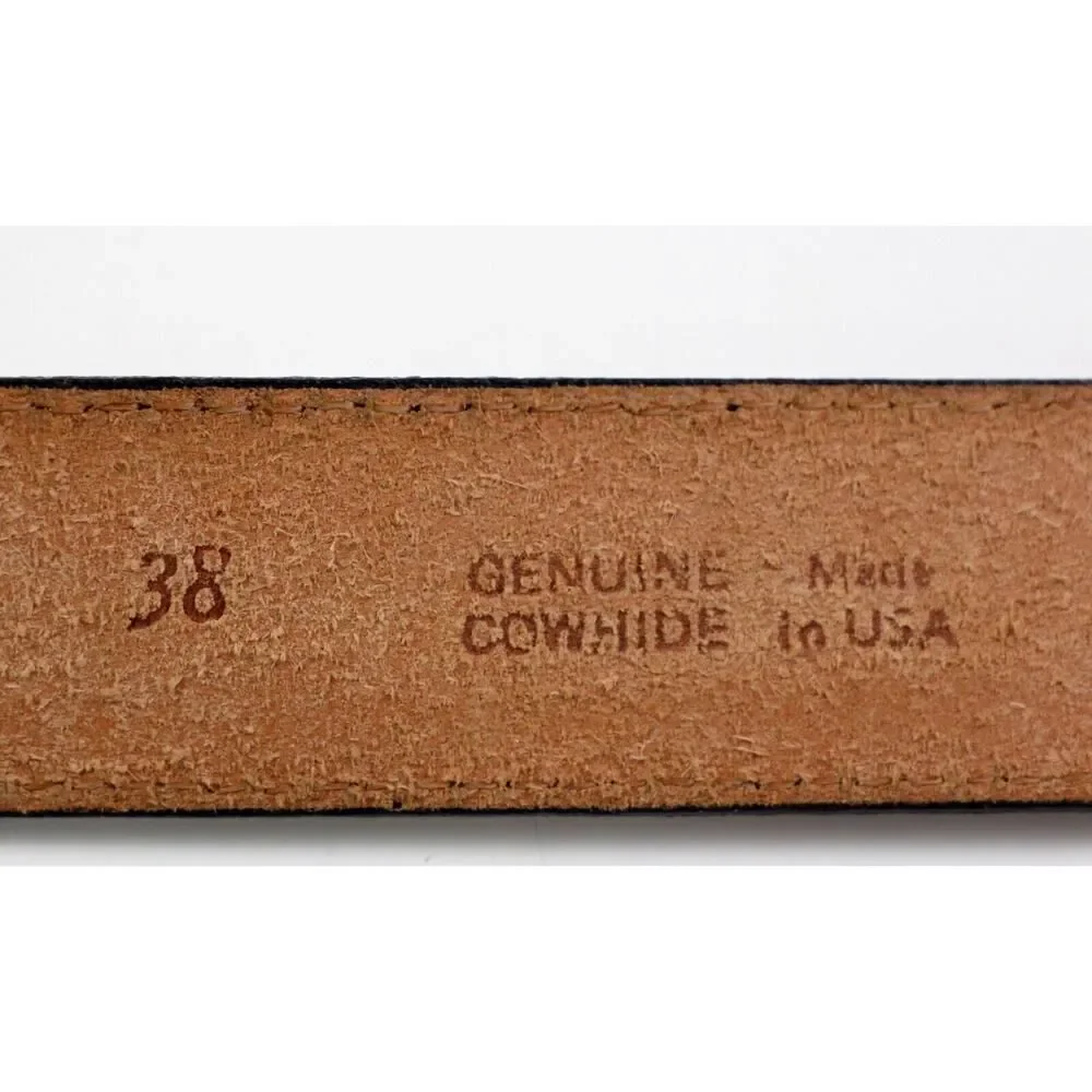 Danbury BROWN GENUINE LEATHER 1 1/8
